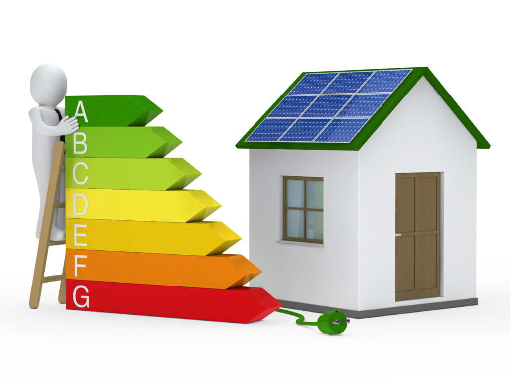 Grafik eines Energieausweises - Energieberatung Barenthin